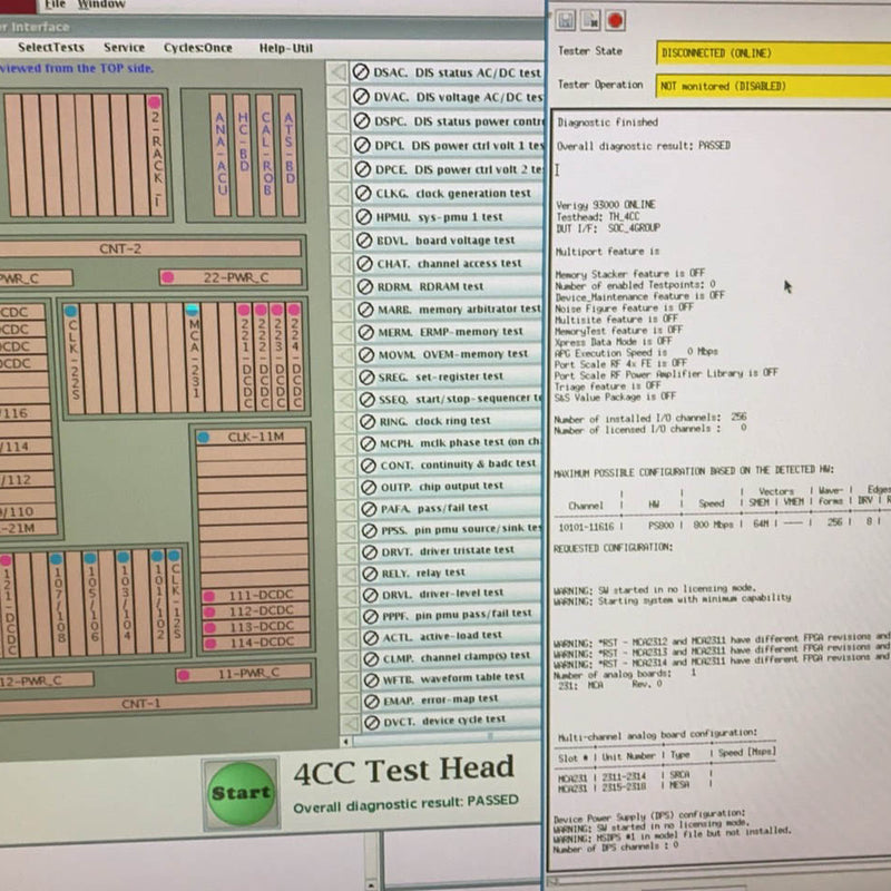 Advantest 93000 PS 800 STH PCI E Tester