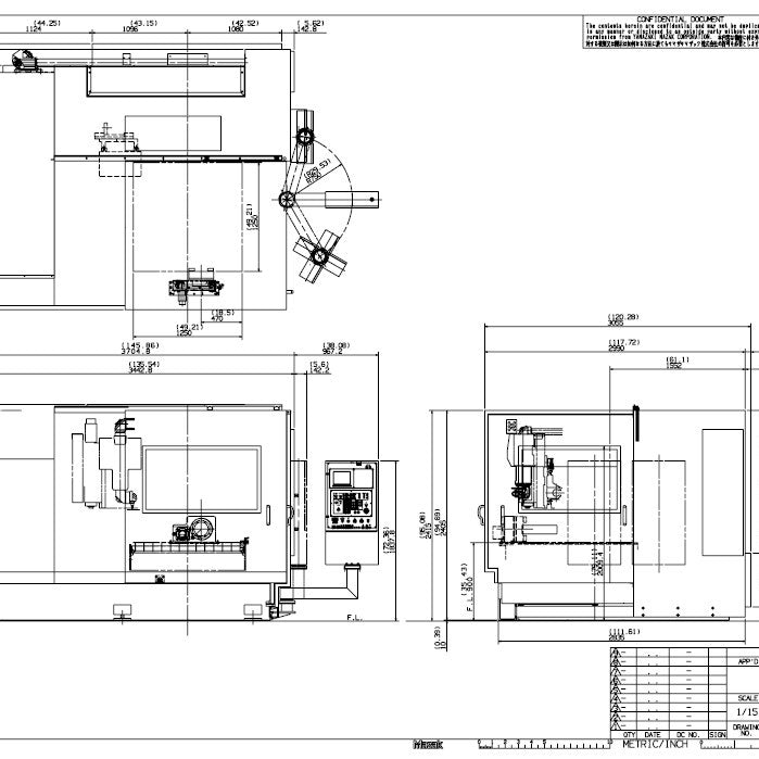 Yamazaki Mazak Space Gear U 44 Laser Cutter