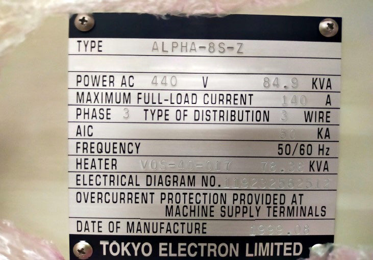 Tel Alpha 8 S Z Furnace