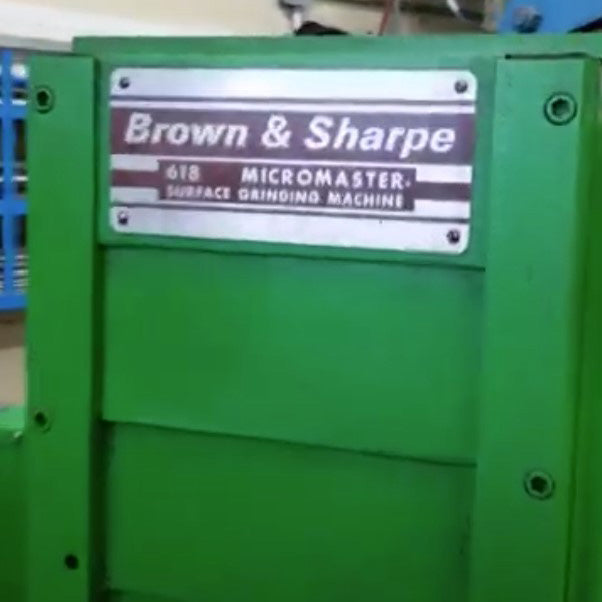 Brown & Sharpe 618 Micromaster Surface Grinder