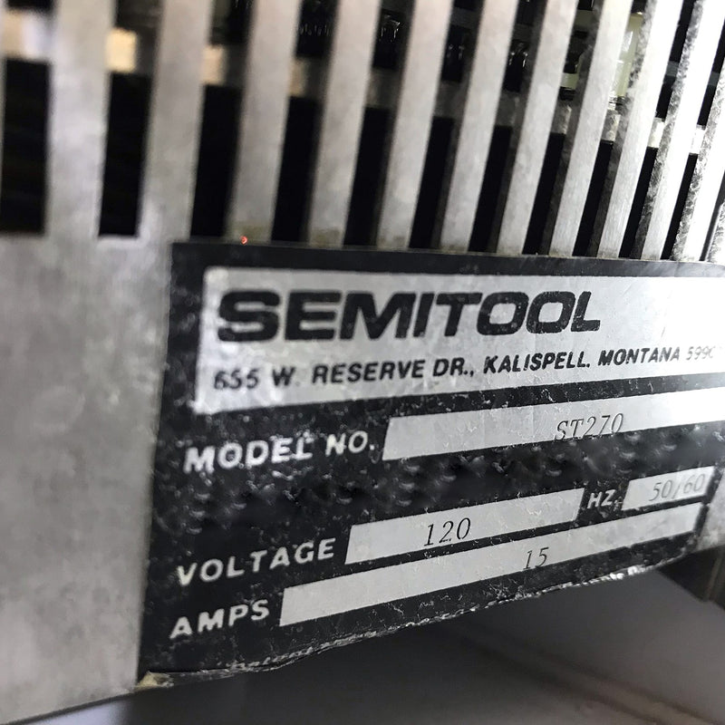 Semitool ST 270 SRD (Spin Rinse Dryer)