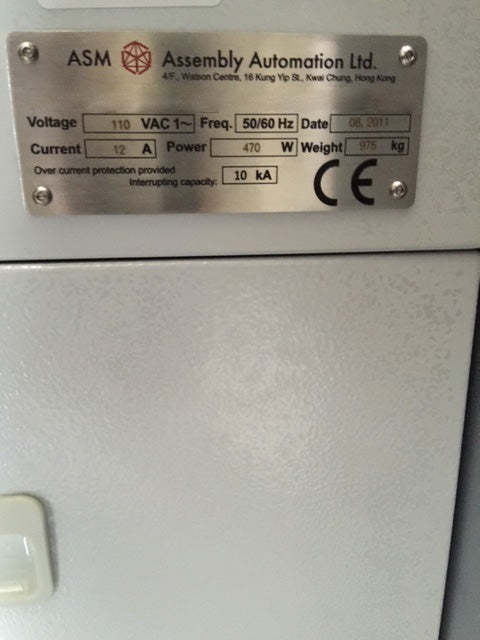 ASM MS 100 Die Sorter