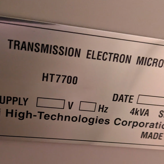 Hitachi HT 7700 TEM (Transmission Electron Microscope)