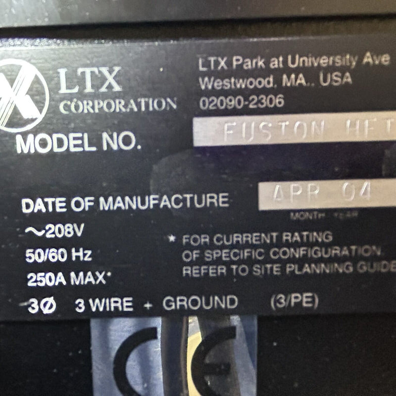 LTX / Credence Fusion HFT Tester