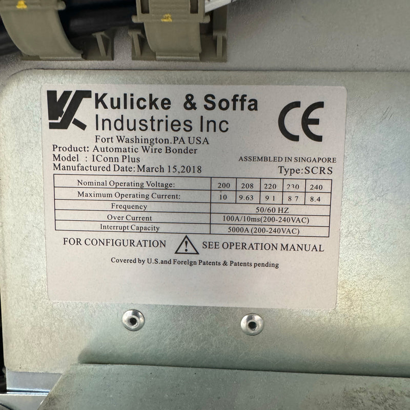 K&S IConn Plus Wire Bonder