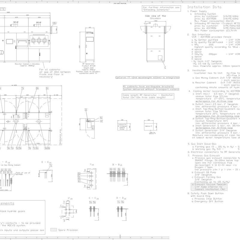 Aixtron AIX 2800 G 4 HT MOCVD (Metal Organic Chemical Vapor Deposition)