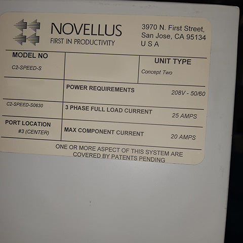 Lam / Novellus Concept Two Speed Chamber