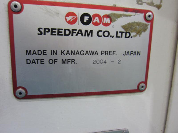 Speedfam 9 B 5 DN Double Sided Polisher