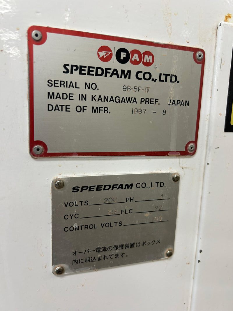Speedfam 9 B-5 P-IV Grinder