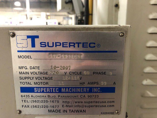 Supertec STP 1632 CII Surface Grinder