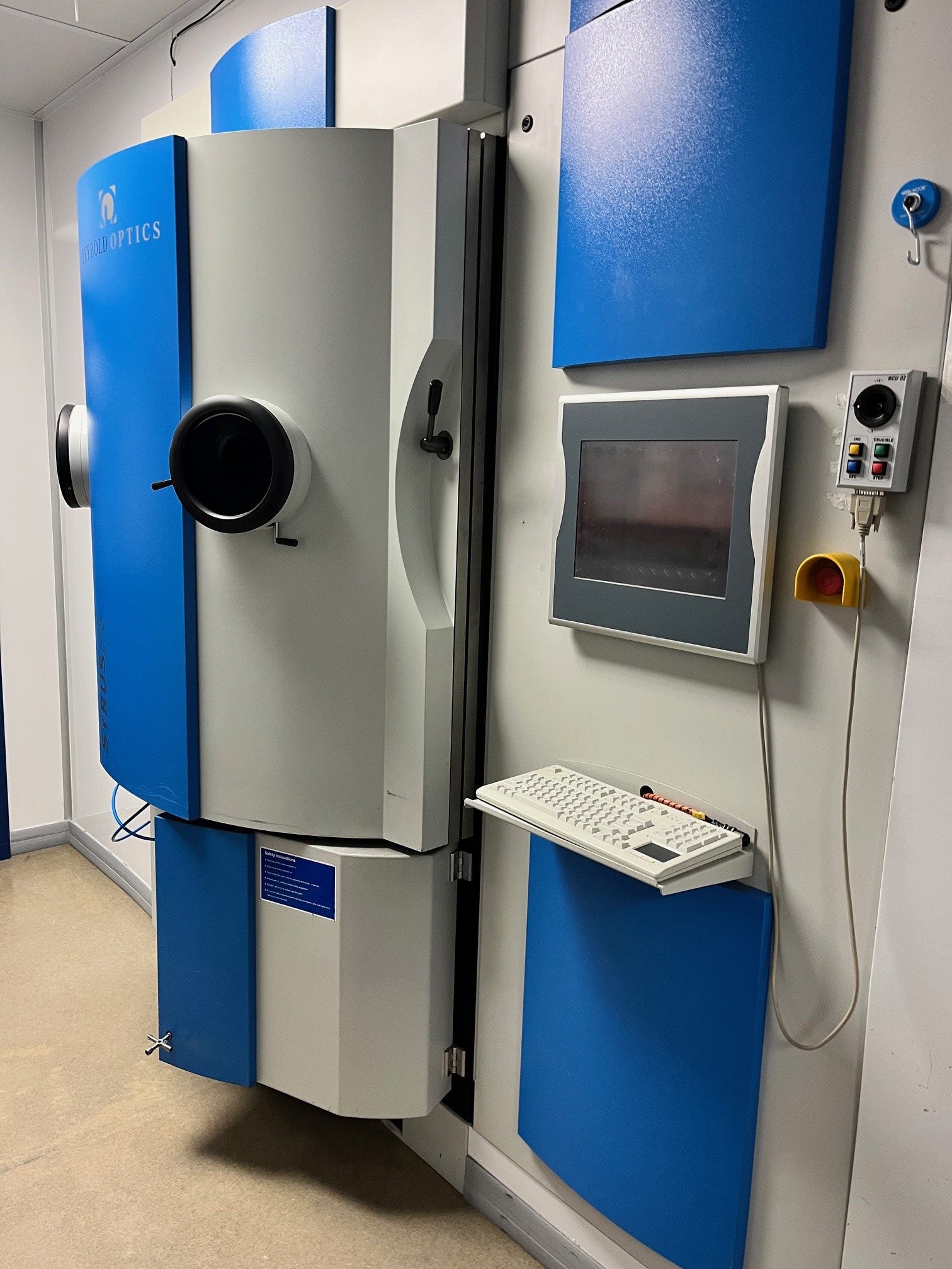 Leybold SYRUSpro 1110 Box Coater – Bridge Tronic Global