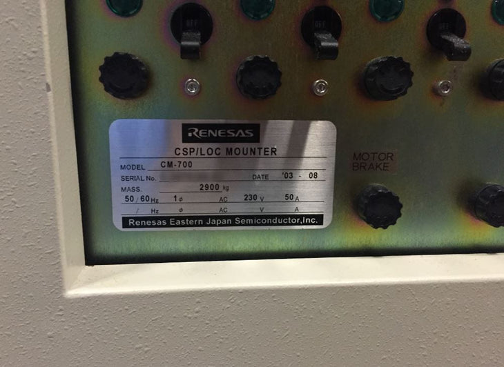 Hitachi CM 700 Die Bonder