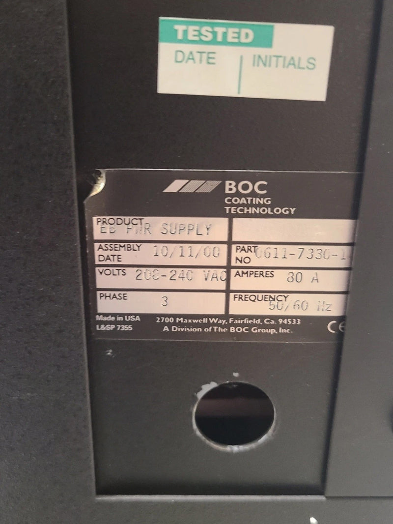 Ferrotec / Temescal FCE 2700 B Evaporator