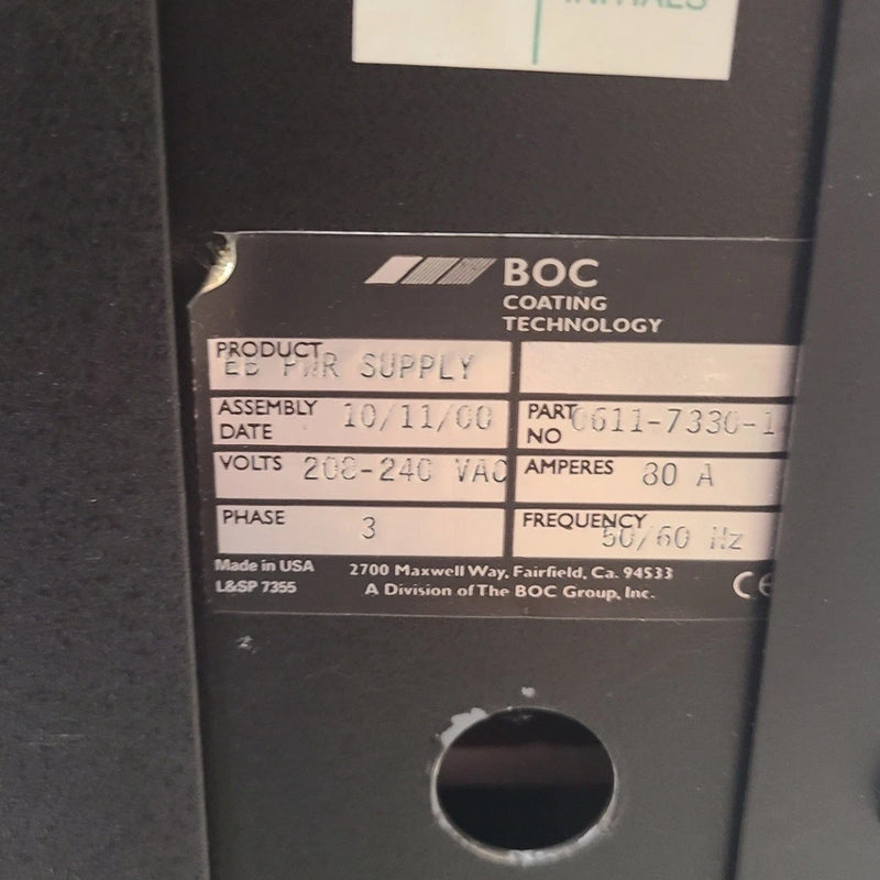 Ferrotec / Temescal FCE 2700 B Evaporator