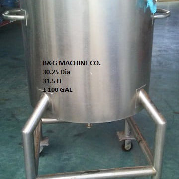 B&G Machine Tank