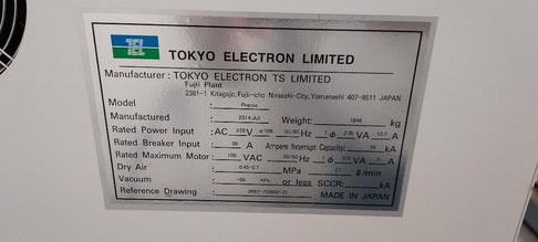 Tel Precio Automatic Wafer Prober