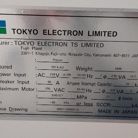 Tel Precio Automatic Wafer Prober