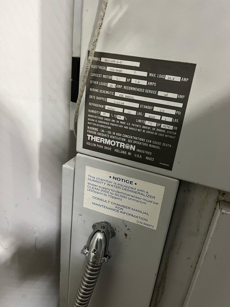 Thermotron SE 1200-5-5