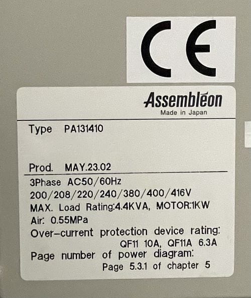 Assembleon Topaz XI II