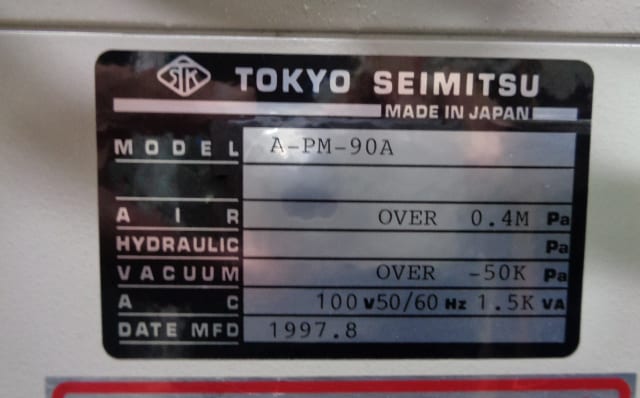 Accretech / TSK APM 90 A Prober