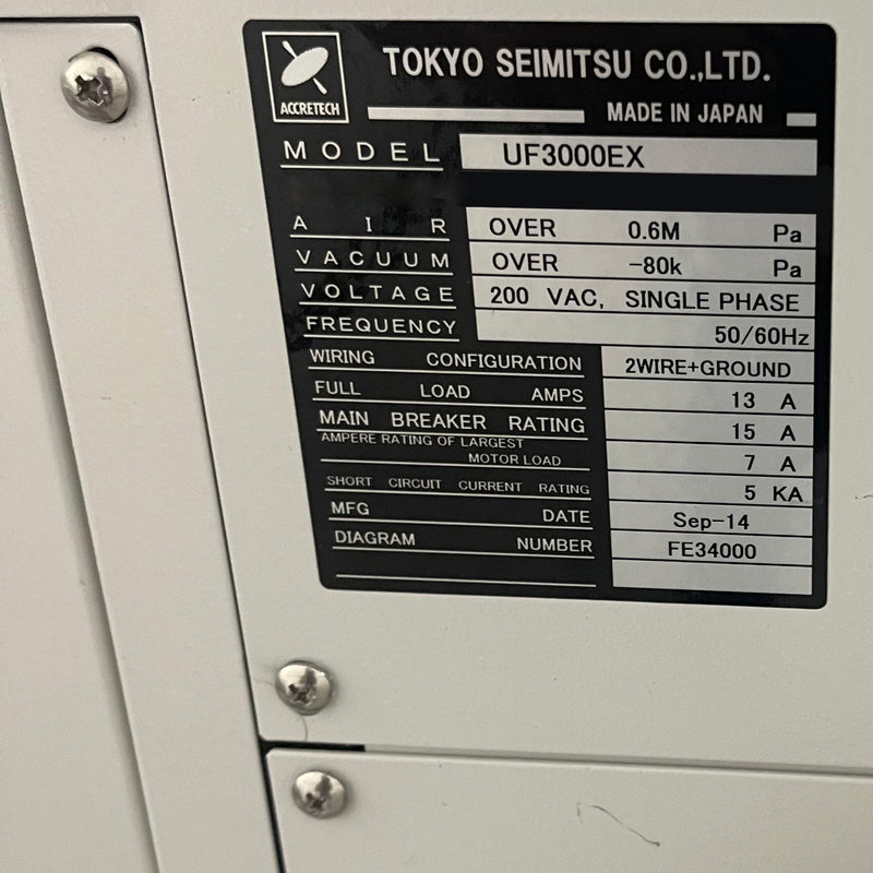 Accretech / TSK 3000 EX Prober