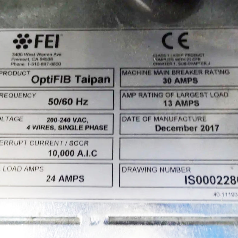 Thermo Fisher Scientific / FEI OptiFIB Dual Beam