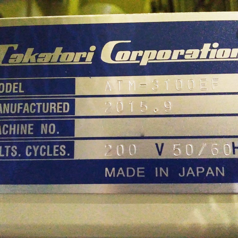 Takatori ATM 3100 EF Automatic Wafer Lamination System