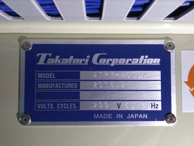 Takatori ATRM 4000 A Automatic Wafer De-lamination System