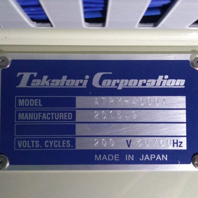 Takatori ATRM 4000 A Automatic Wafer De-lamination System