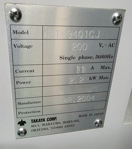 Takaya APT 9400 CJ