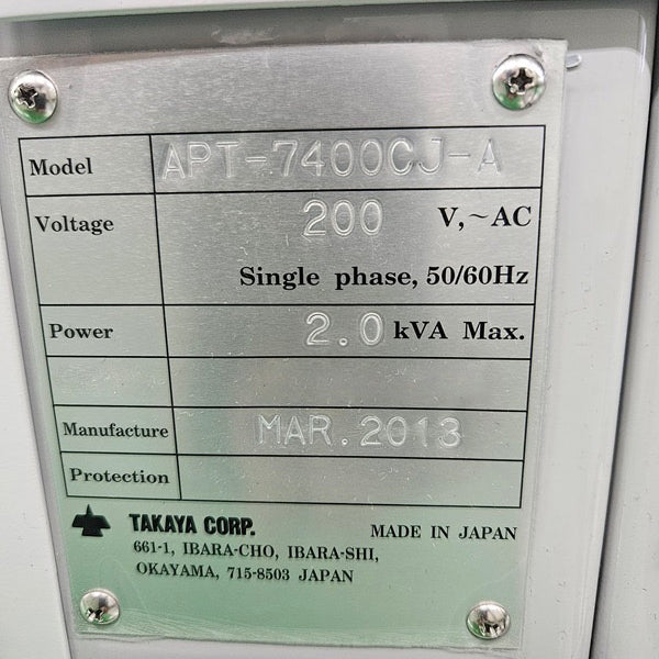Takaya APT 7400 CJ-A