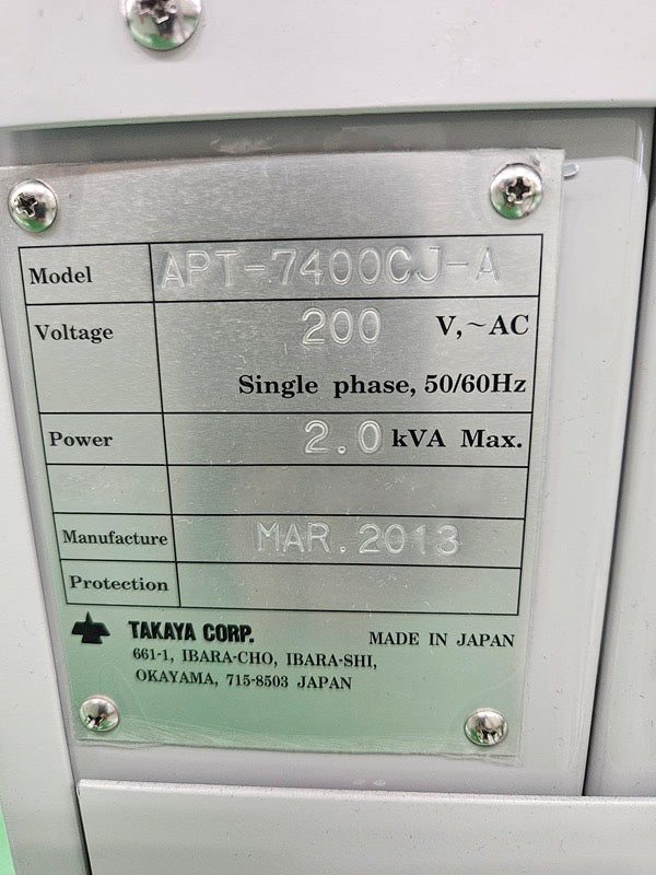 Takaya APT 7400 CJ-A