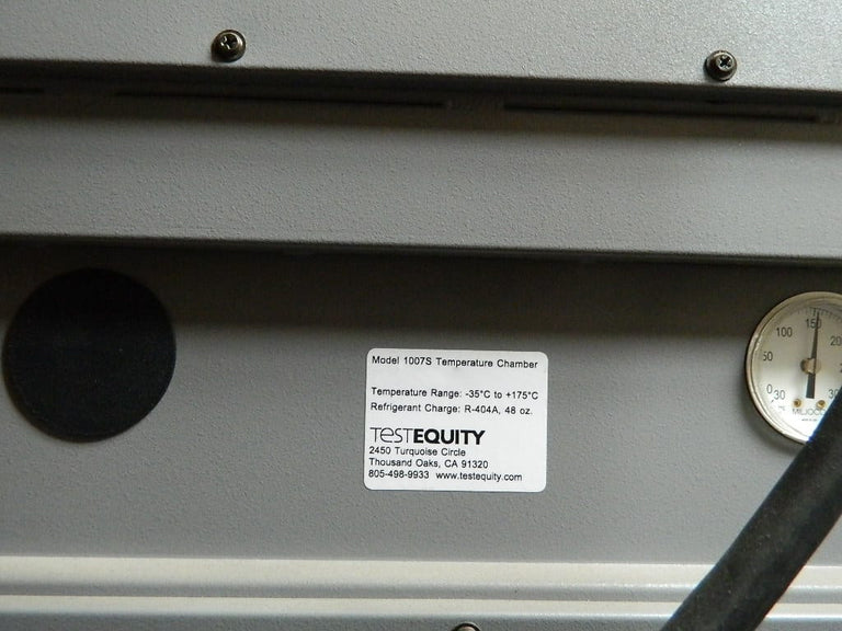 Test Equity 1007 S Temperature Chamber
