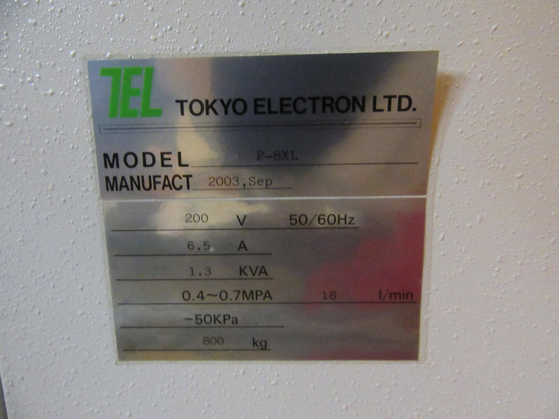 Tel P 8 XL Automatic Wafer Prober