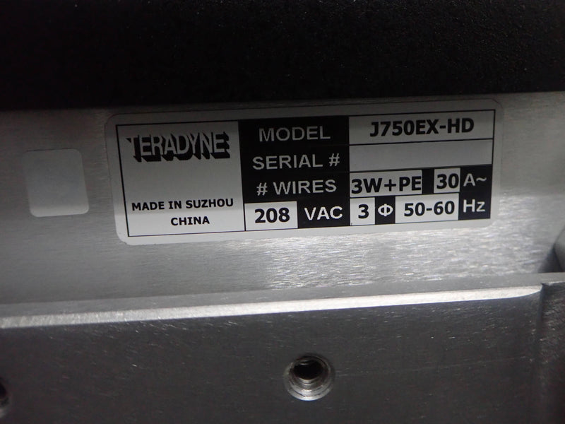 Teradyne J 750 EX HD Tester