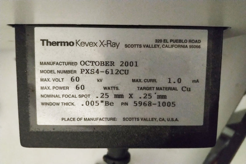Bede QC 1 XRD (X-ray Diffractometer)