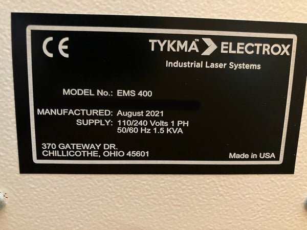 Tykma Electrox EMS 400 Laser Marker