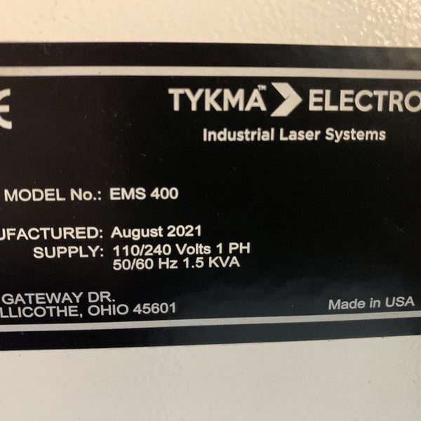 Tykma Electrox EMS 400 Laser Marker