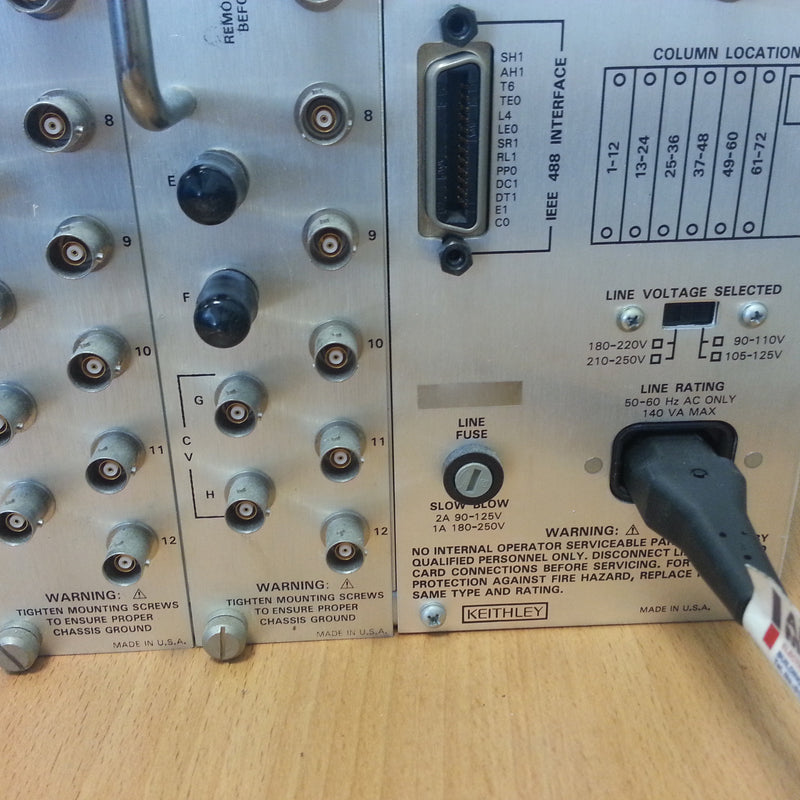 Keithley 707 Switch Matrix Mainframe