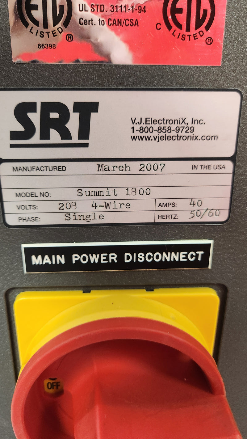 VJ Electronix Summit 1800 Rework System