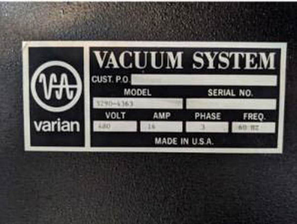 Novellus / Varian 3290 PVD Sputter (Physical Vapor Deposition)