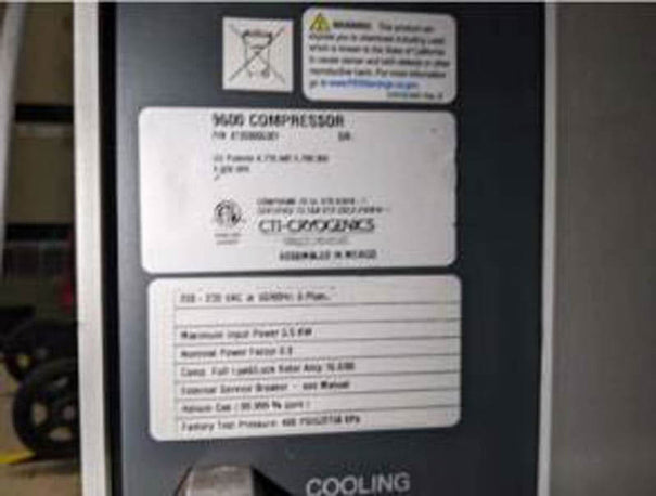 Novellus / Varian 3290 PVD Sputter (Physical Vapor Deposition)