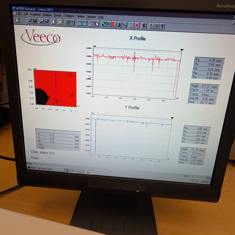 Veeco / Wyko NT 3300 Profilometer