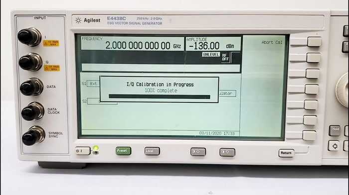 Agilent E 4438 C ESG Vector Signal Generator