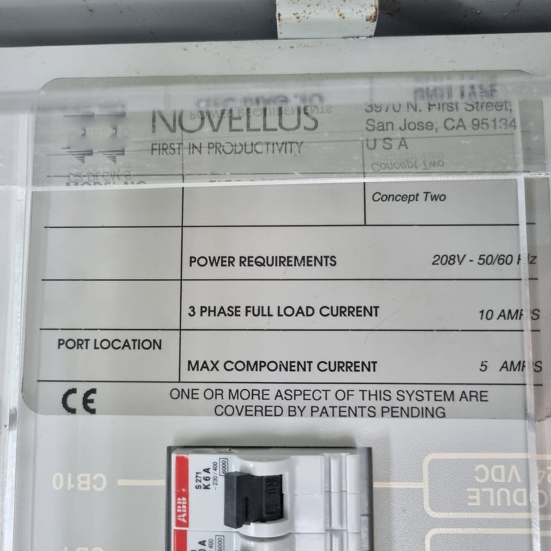 Lam / Novellus Concept Two Dual Sequel
