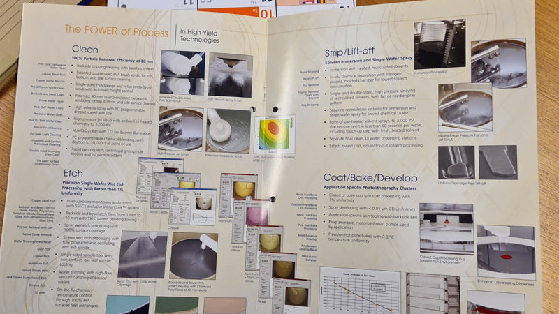 SSEC M 3300 Single Wafer Wet Processor