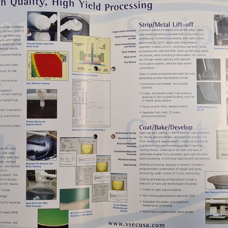 SSEC M 3300 Single Wafer Wet Processor