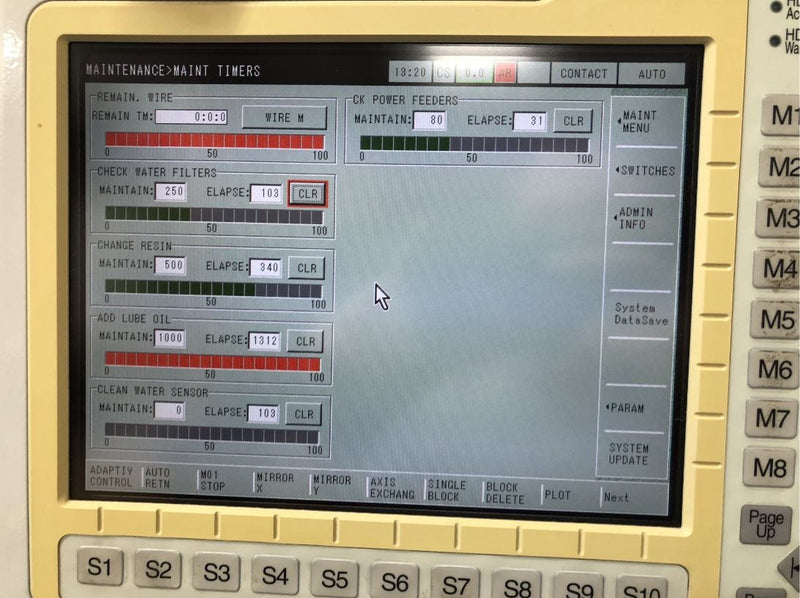 Mitsubishi MD + Pro II Model BA 8 Wire EDM (Electrical Discharge Machine)