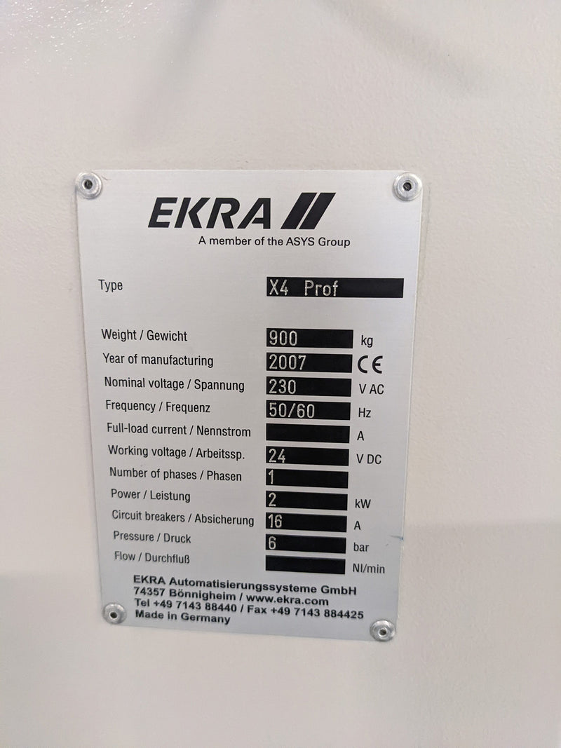 Ekra X 4 Screen Printer