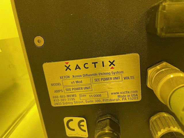 Xactix e 1 Mod Xenon Difluoride Etcher
